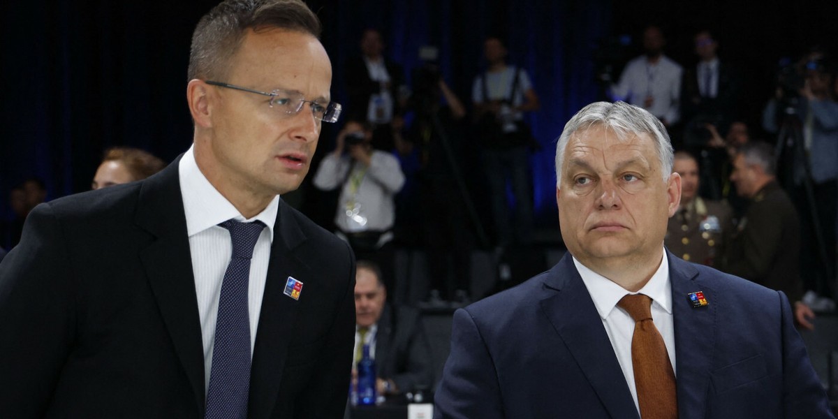 Peter Szijjarto i Victor Orban