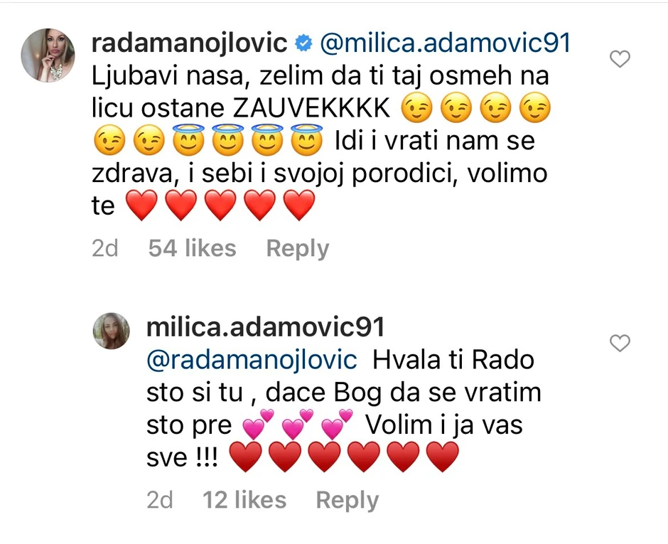 Prepiska Rade i Milice
