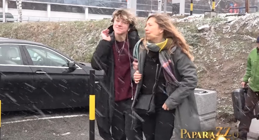 Branka Katić sa sinom