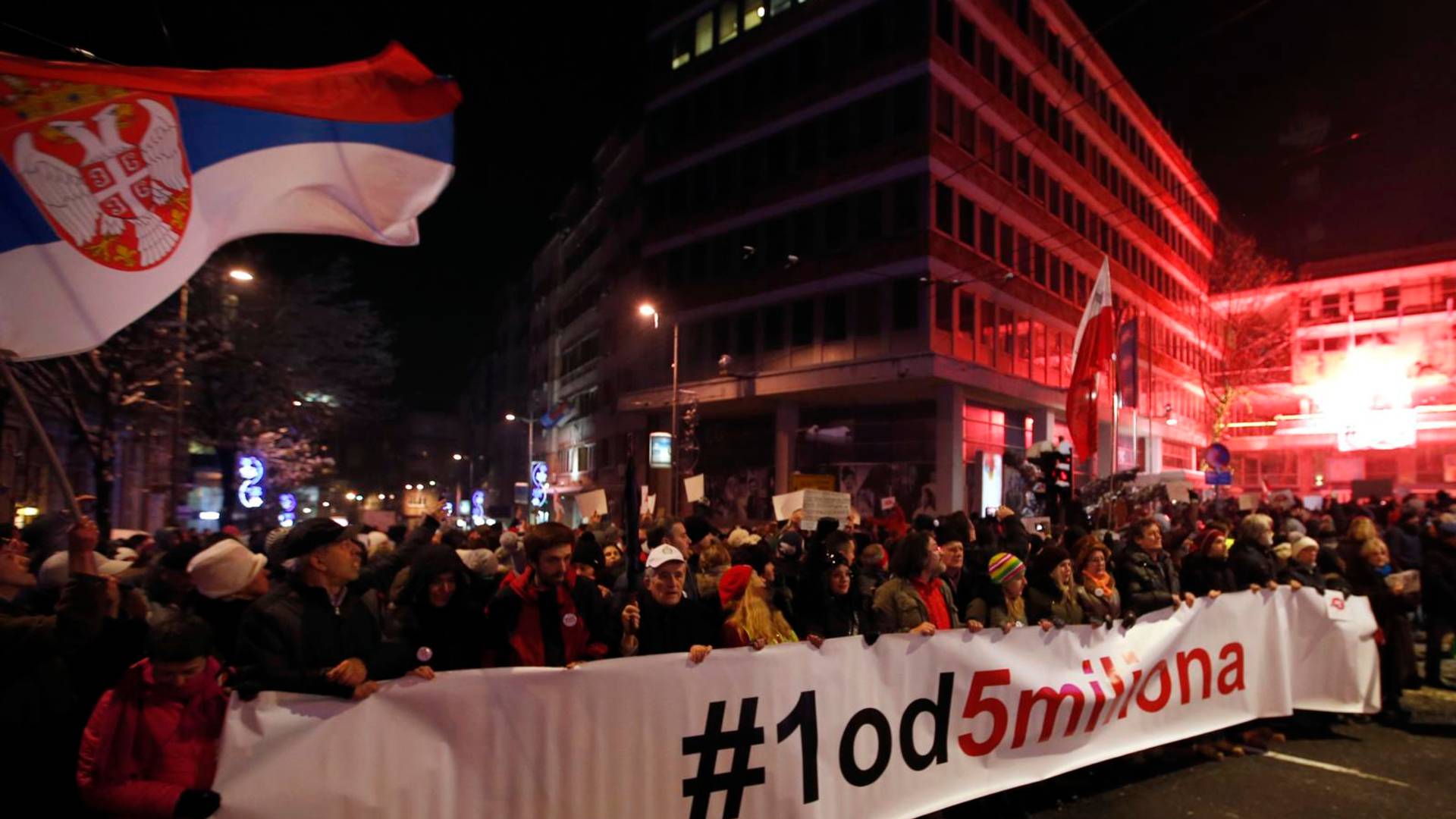 Pravi pobednik protesta "1 od 5 miliona"