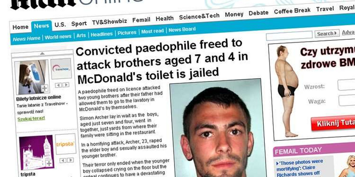 Pedofil zatrzymany