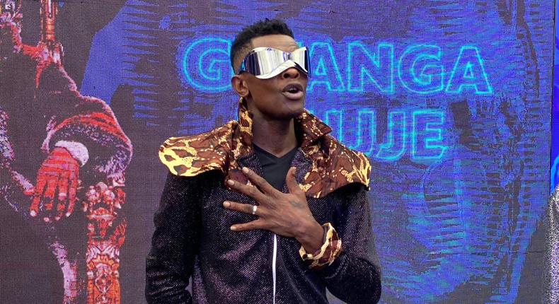 Jose Chameleone during the press conference on Monday
