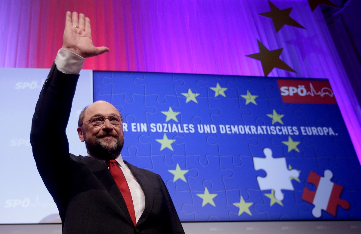 Przewodniczący PE Martin Schulz