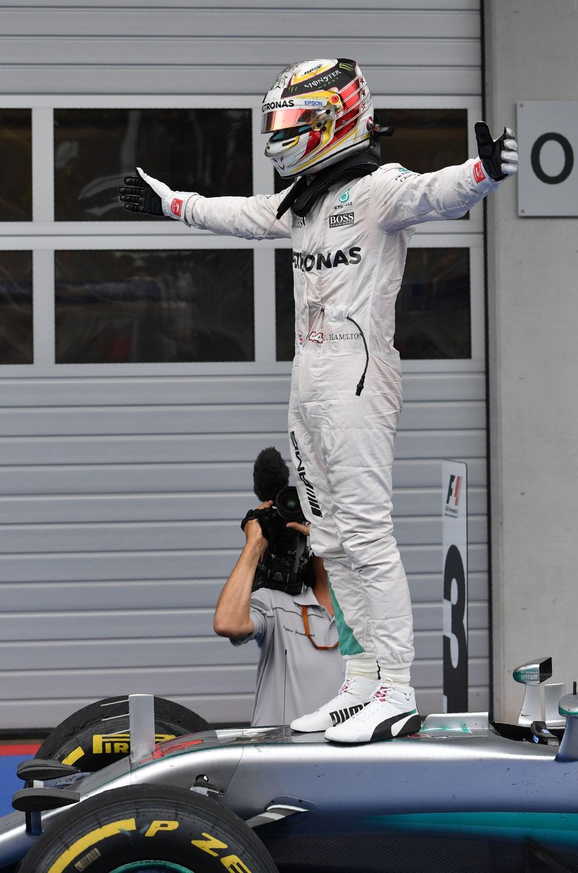 Lewis Hamilton wygrał GP Austrii