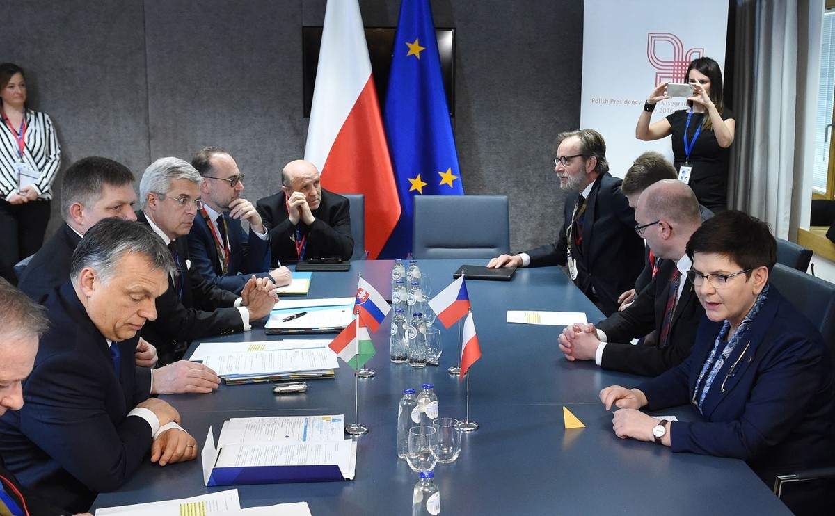 Spotkanie Viktora Orbana z Beatą Szydło