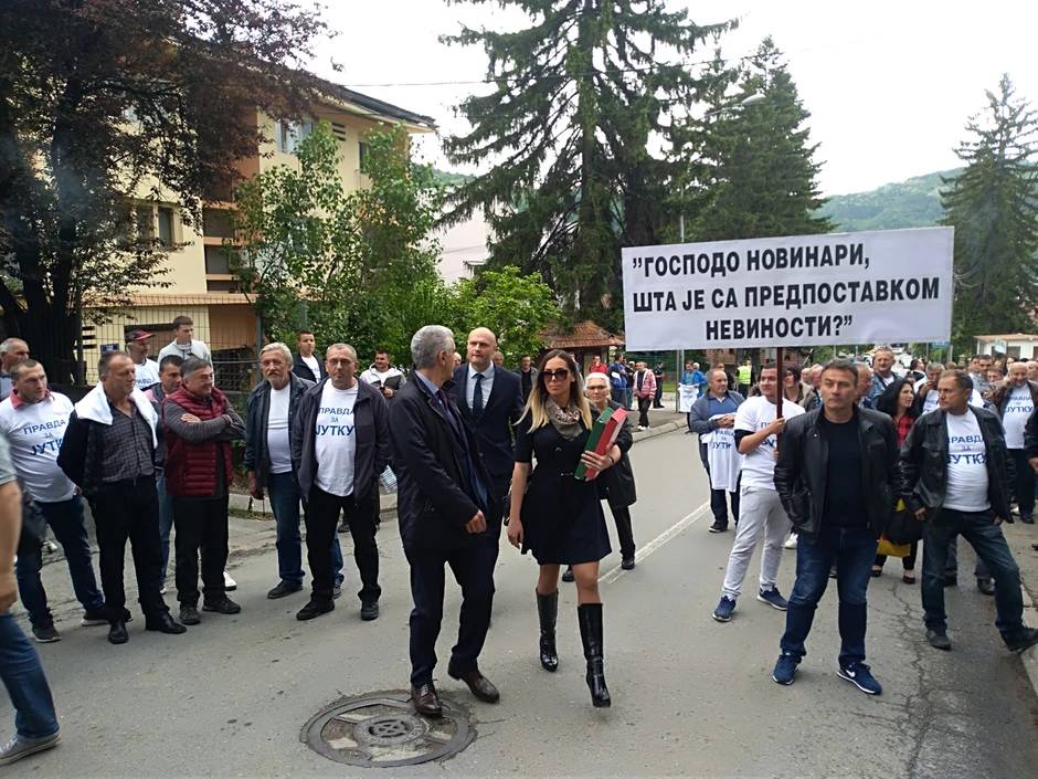 Marija Lukić dolazi na suđenje