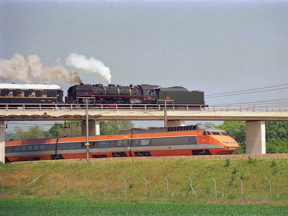 Pociąg TGV pierwszej generacji 