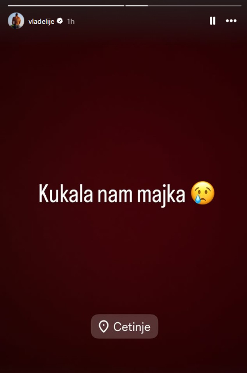 Vladimir Tomović objava