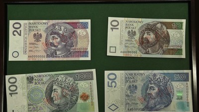 NBP wzory banknotów banknoty pieniądze