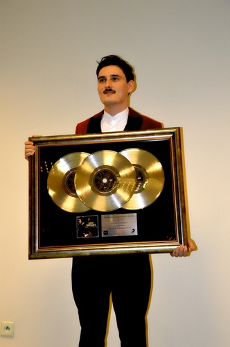 Dawid Podsiadło - koncert na warszawskim Torwarze, 9 grudnia 2016 z potrójną platynową płytą