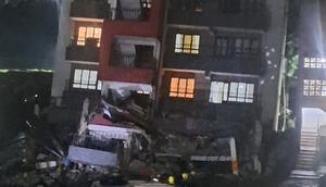 A five-storey building known as Espsom Apartments located along Naivasha Road in Uthiru has tragically collapsed.