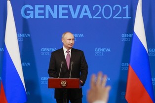 Genewa: Władimir Putin spotkał się z prezydentem Szwajcarii Guyem Parmelinem