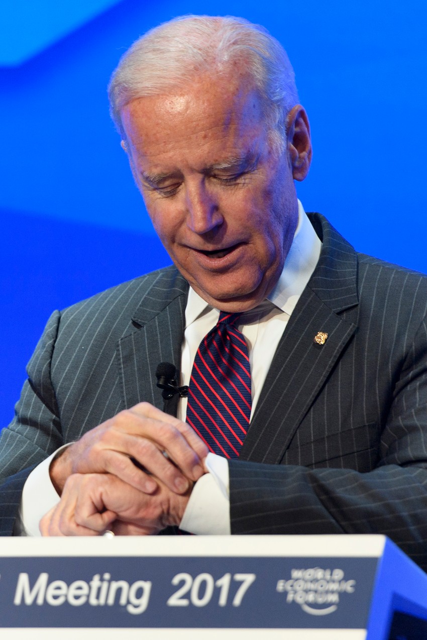 Bajden na forumu u Davosu 2017.
