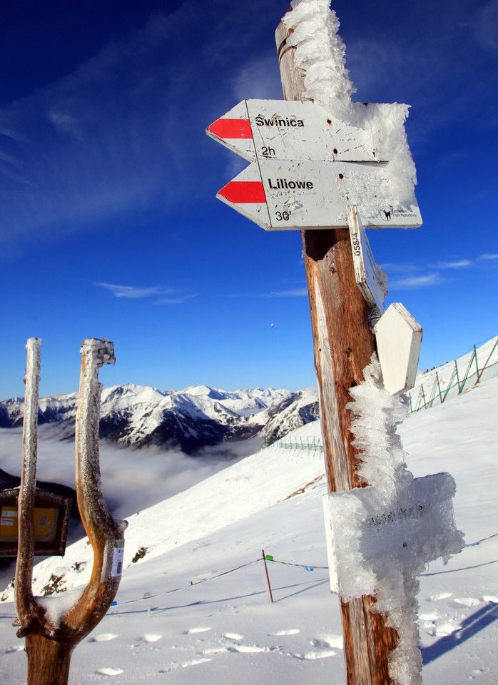 W Tatry zawitała zima