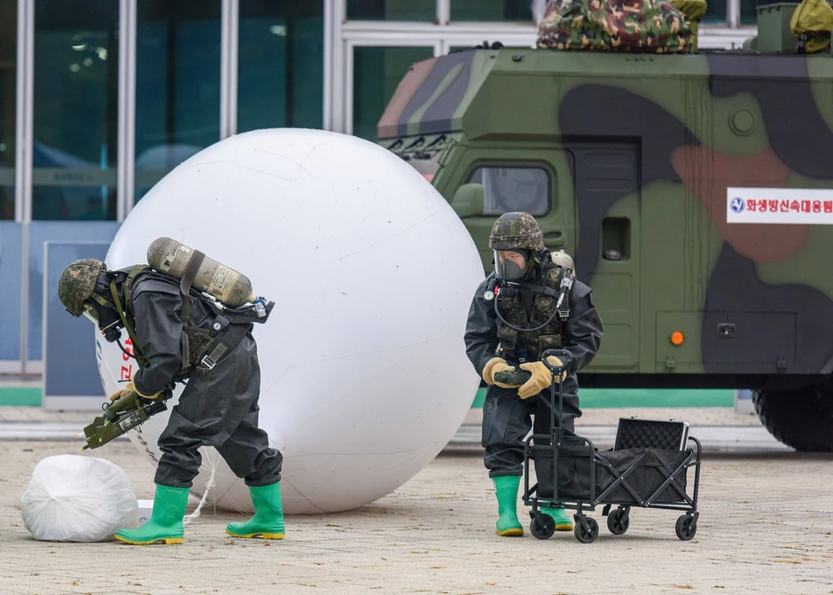 Balon sa smećem u Južnoj Koreji