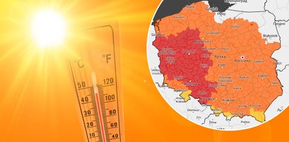 Dzisiaj ma być 39 stopni. Upał nie daje za wygraną. IMGW podniosło stopień ostrzeżeń