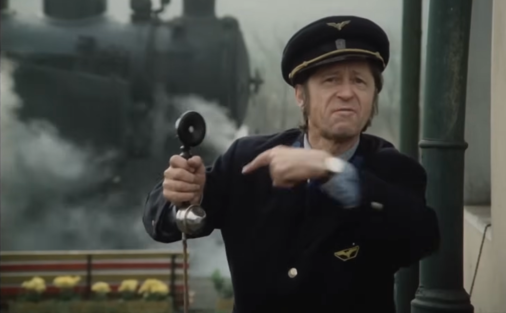 Český herec Václav Kotva vo filme Marečku, podejte mi pero!