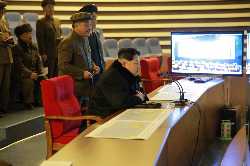 NORTH KOREA ROCKET LAUNCH (North Korea launches long-range rocket)
