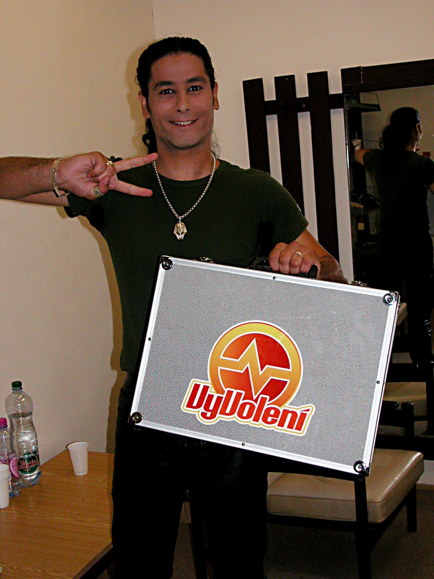 Finalista šou Vyvolení Roland „Desperado“ Ricco v roku 2005.