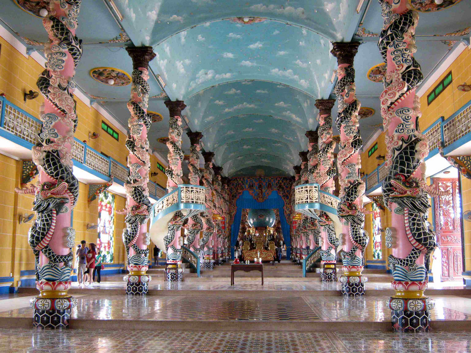 Świątynia kaodaistyczna w Tay Ninh
