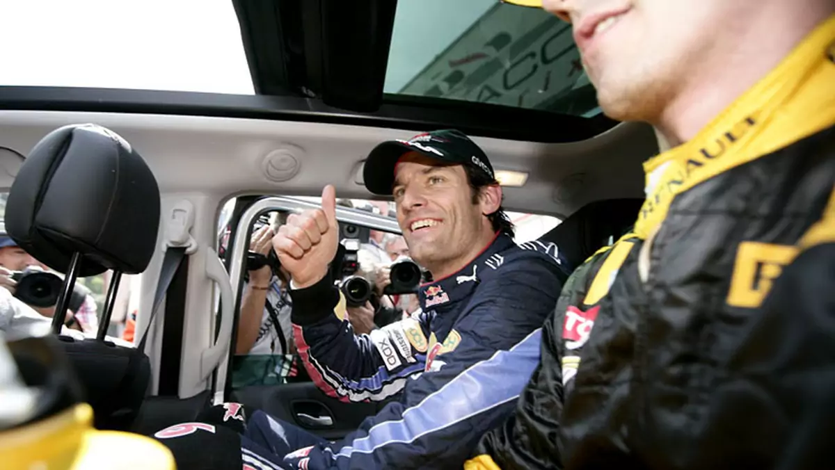 Grand Prix Wielkiej Brytanii 2010: Webber jeździł jak z nut, Kubica wolniej (2. trening, wyniki)