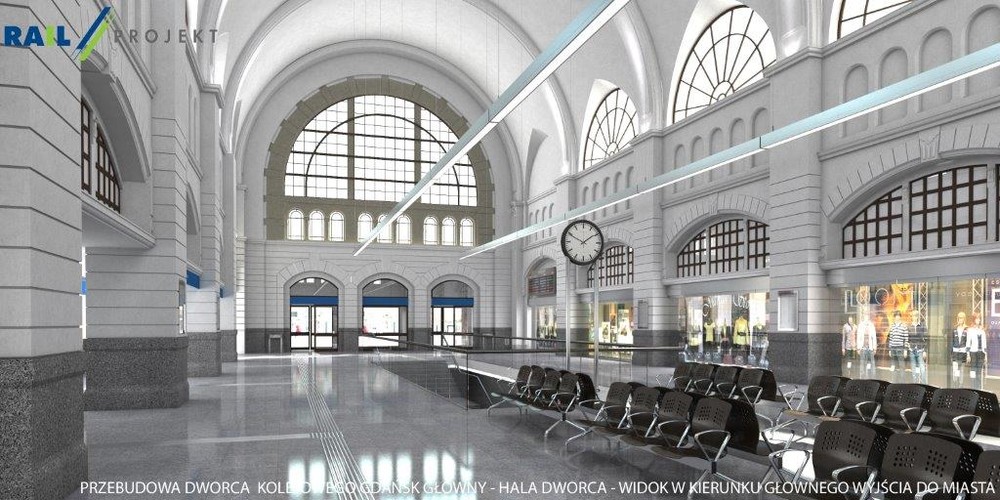 Gdańsk Główny<br>
Ten 114-letni budynek został wybudowany w stylu tzw. gdańskiego renesansu. Ostatni gruntowny remont przeszedł na początku lat 90. Do planu inwestycji wskoczył m.in. dzięki zabiegom pochodzącego z Trójmiasta byłego ministra transportu Sławomira Nowaka. Prace budowlane powinny ruszyć na przełomie 2014 i 2015 r. Inwestycja obejmie uporządkowanie hali głównej – m.in. usunięcie samowolnych konstrukcji, które wyrosły tu  po 1989 r. – a także odtworzenie stromych dachów i architektonicznych detali. Po remoncie część budynku zostanie wykorzystana dla handlu i gastronomii, ale pod okiem konserwatora zabytków. Szacowana wartość prac to niespełna 50 mln zł. Projekt ma być gotowy w styczniu 2015 r. Inwestycja ma się zakończyć w drugiej połowie roku 2016.