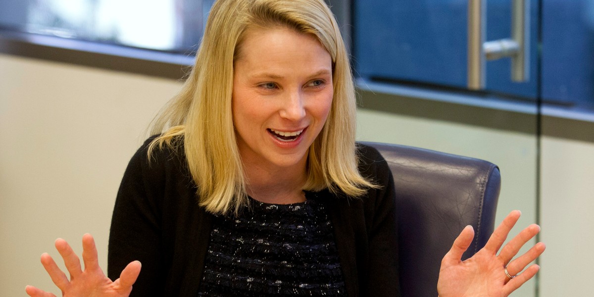 Yahoo CEO Marissa Mayer.