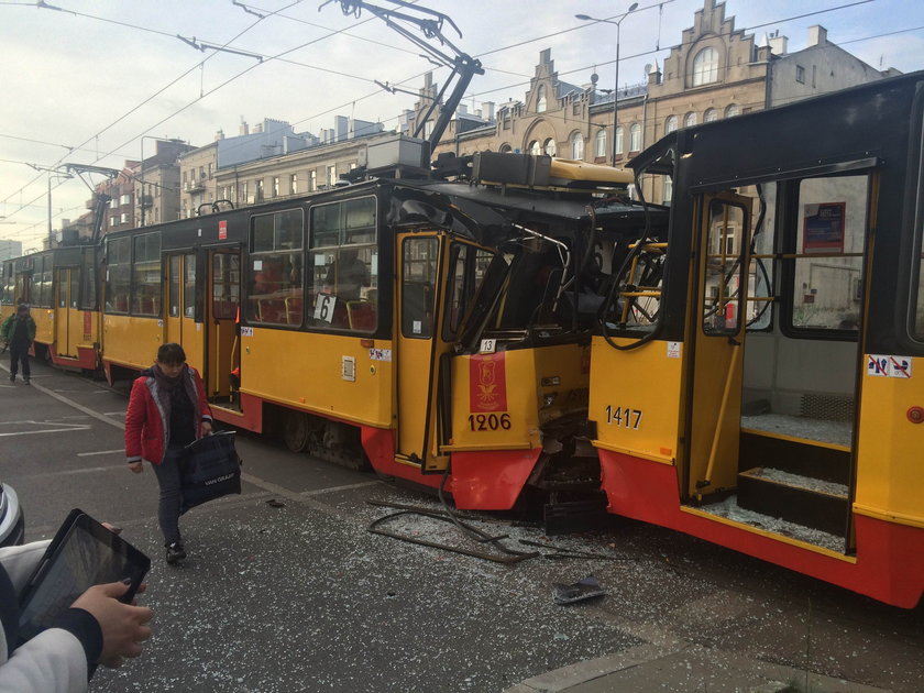 Zderzenie tramwajów na Pradze