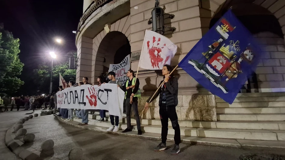 Niš protest