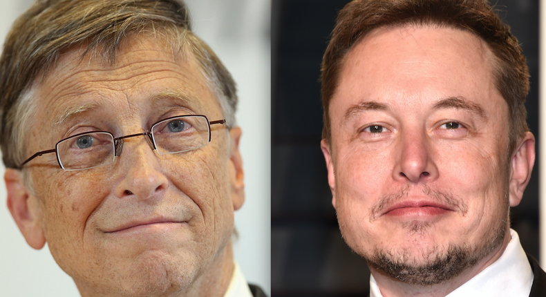 Bill Gates Elon Musk