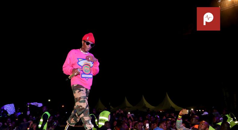 How Wizkid’s concert went down in Nakuru