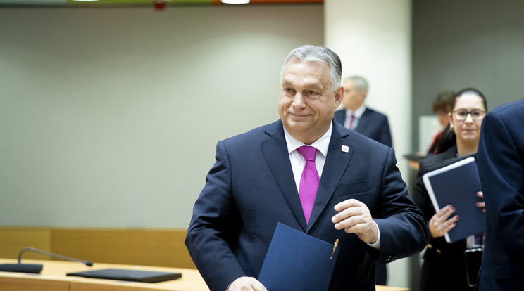 Orbán Viktor kivonult az ülésteremből/Fotó: MTI/Miniszterelnöki Sajtóiroda/Fischer Zoltán