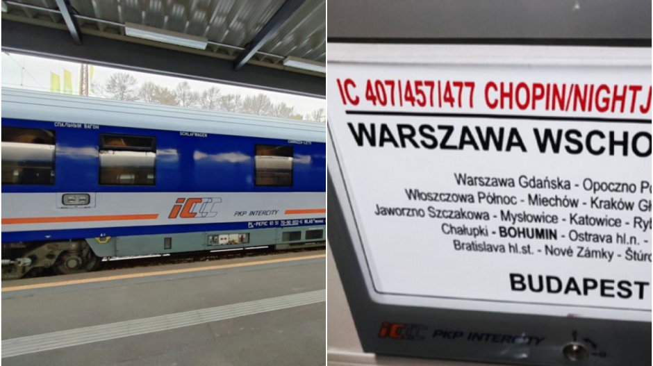 Rosjanin jechał przez Polskę