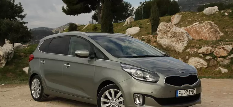 Kia Carens (pierwsza jazda)