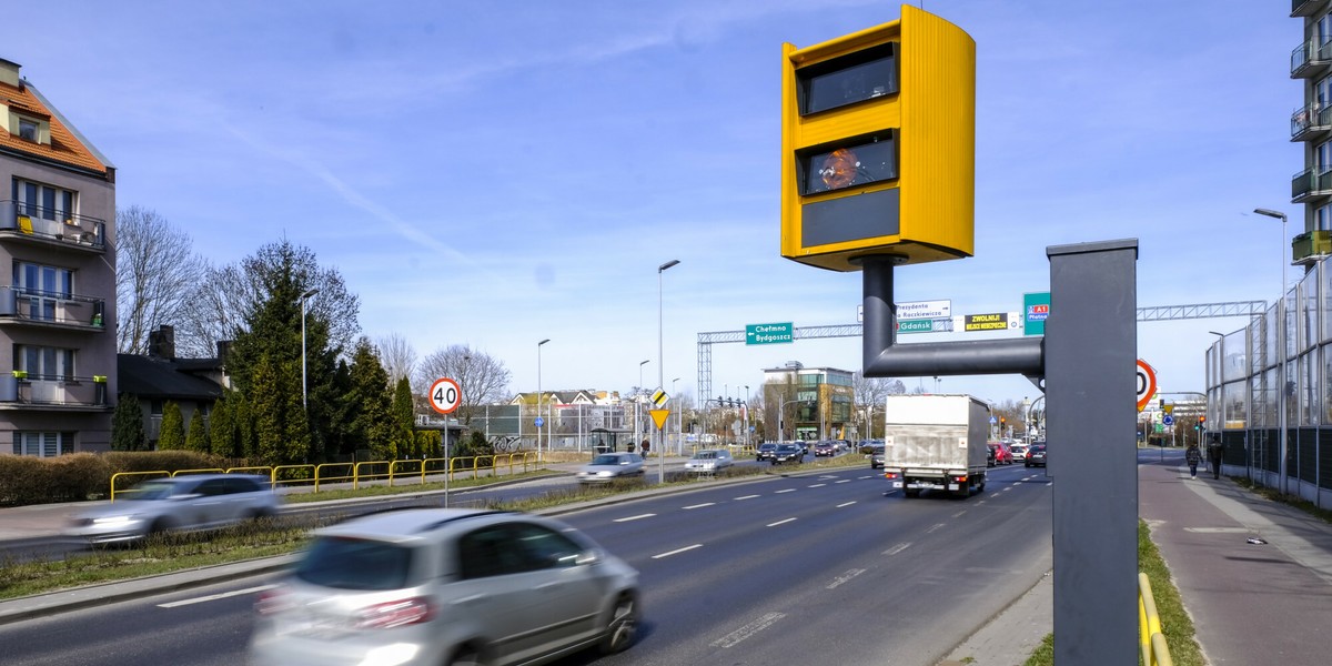 Fotoradar-rekordzista znajduje się w Warszawie