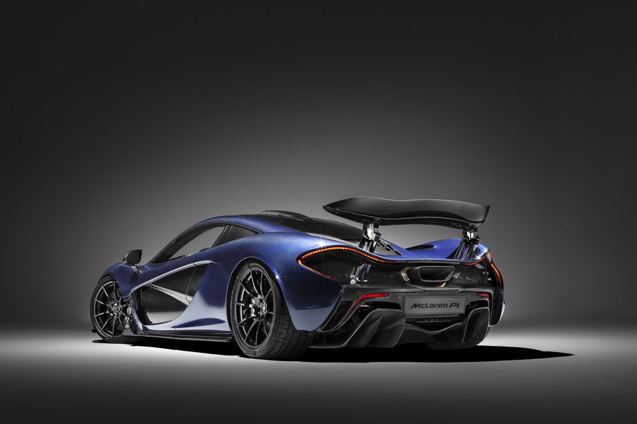 ... the P1 is a tower of impossible numbers. The mad scientists who built it say 62 mph will come in just 2.8 seconds. In another four, it will be at 124 mph. Top speed is electronically limited to 217 mph.