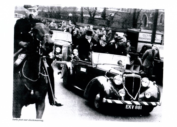 Winston Churchill i Daimler Benz z roku 1939 roku