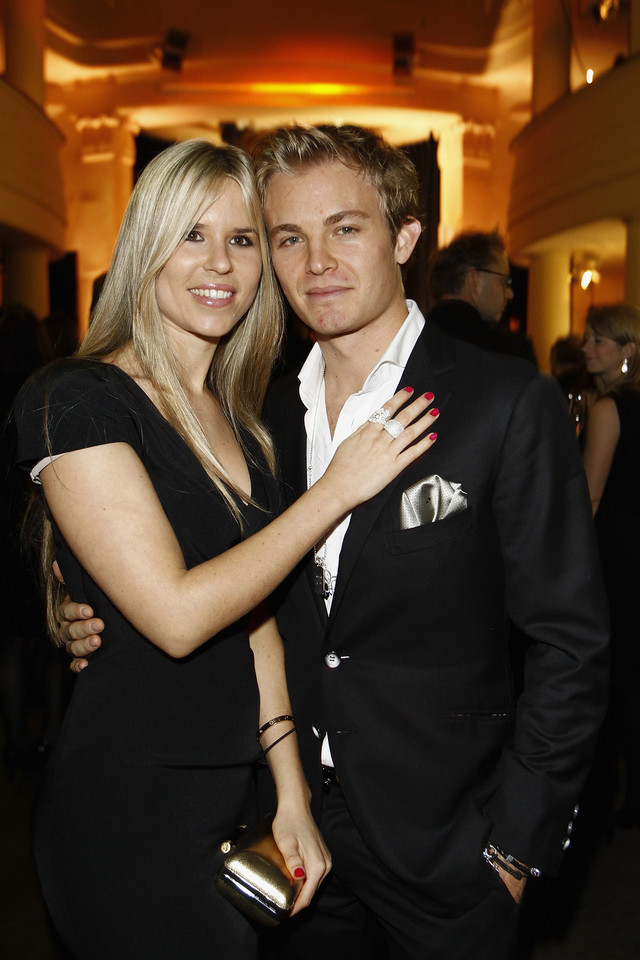 Nico Rosberg i Vivian Sibold