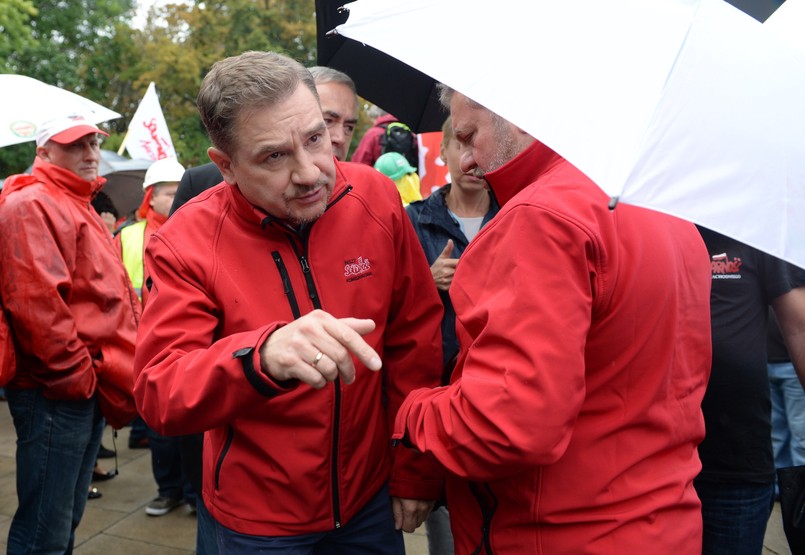 Przewodniczący NSZZ "Solidarność" Piotr Duda, PAP/Jacek Turczyk