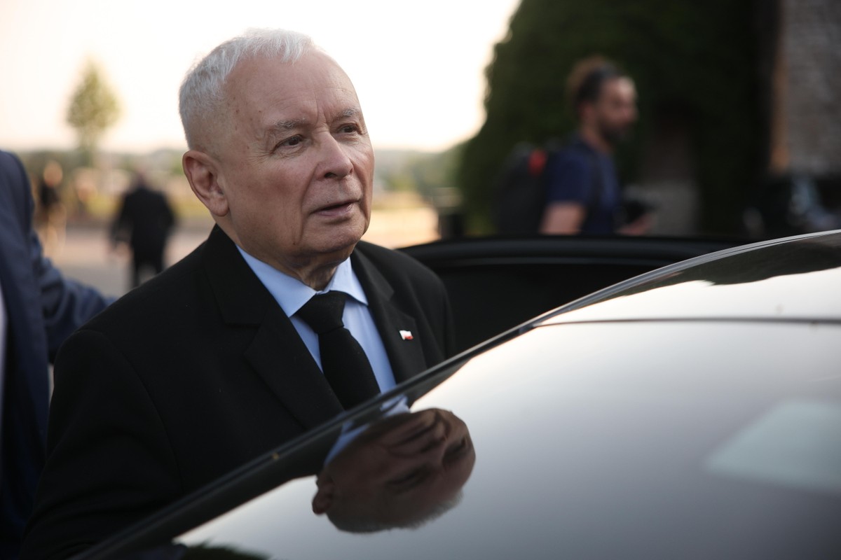 Prezes PiS Jarosław Kaczyński