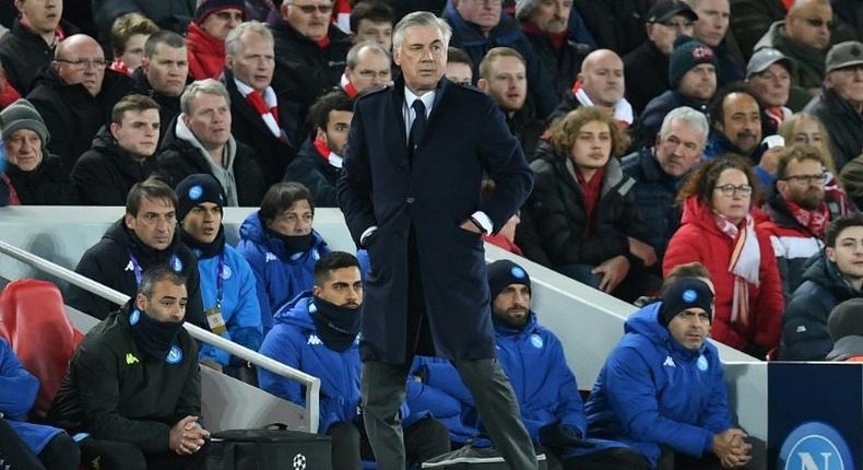 Napoli coach Carlo Ancelotti had said his side would be idiots not to reach the Champions League knock-out rounds.