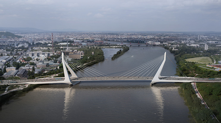 Építési engedélyt kapott az Új Duna-híd / Fotó: Nemzeti Közlekedési Központ