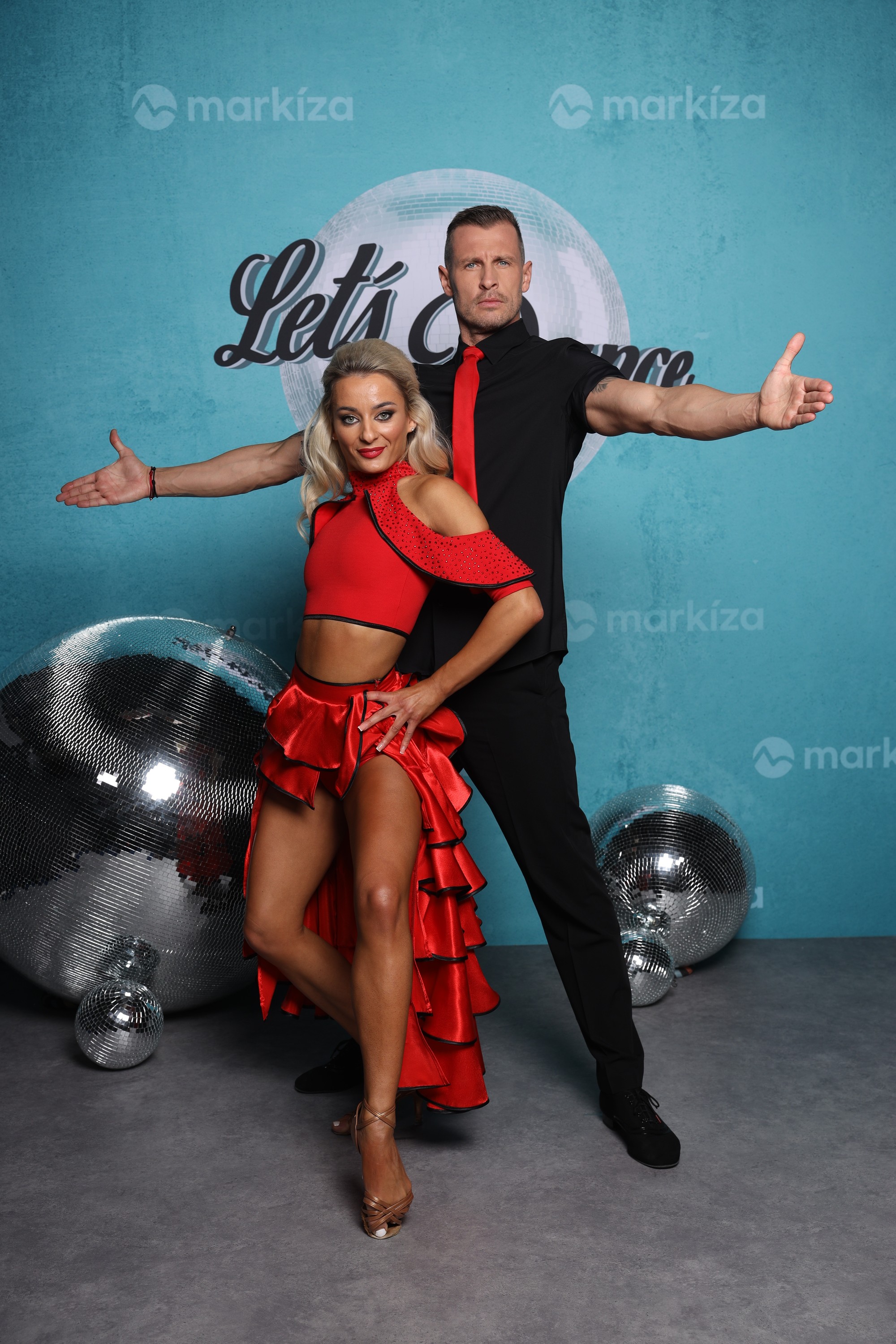 Tretie kolo 9. ročníka Let's Dance - Ján Ďurica a Vanesa Indrová.
