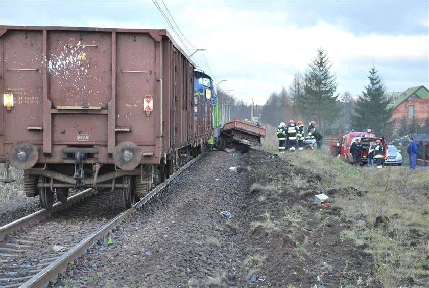 Wypadek na torach. Są ranni