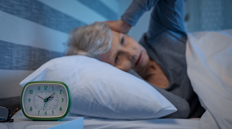 A menopauza idején és utána sokan küzdenek álmatlansággal / Fotó: Shutterstock