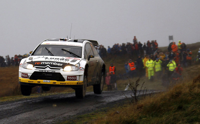 Rajd Wielkiej Brytanii 2009: mistrz świata Loeb w akcji - fotogaleria Rallyworld©Willy Weyens