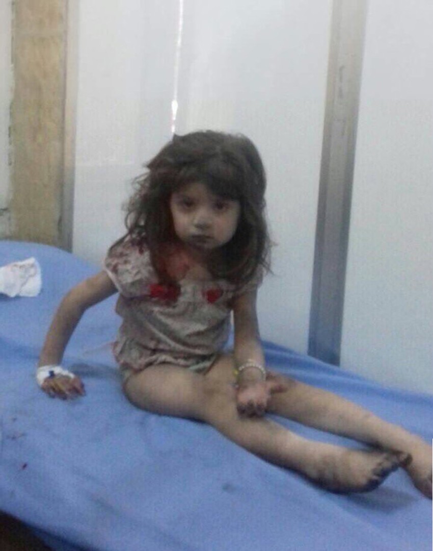 Scene nakon ruskog bombardovanja Alepa