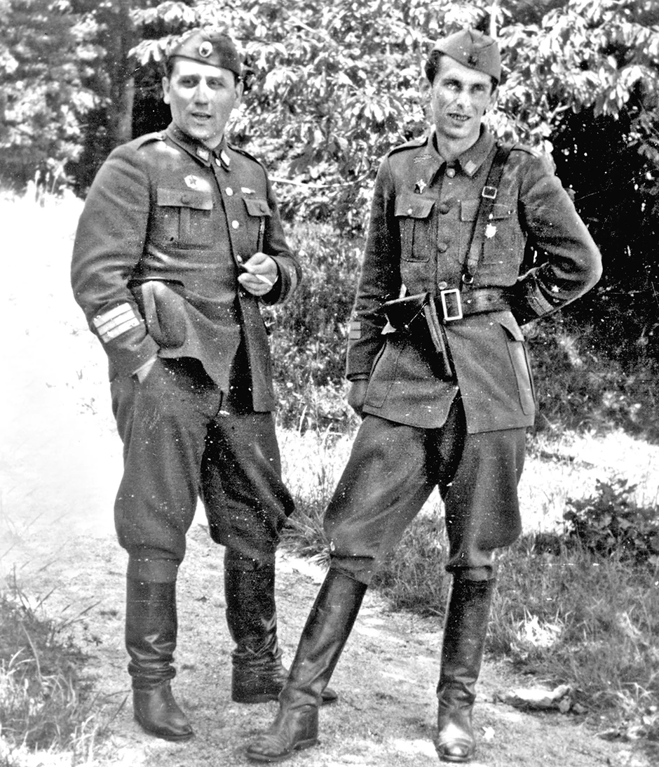 Aleksandar Ranković i Slobodan Penezić Krcun