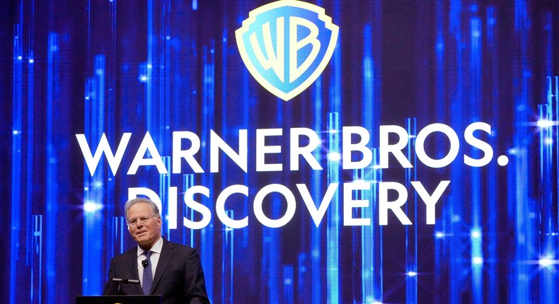 Warner Bros. Discovery CEO David Zaslav spoke at the company's Upfront 2022 show in May.