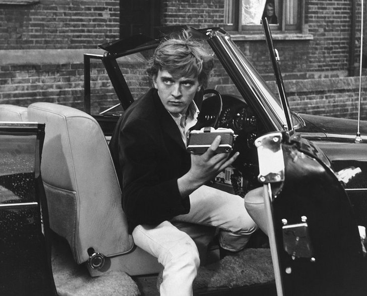 David Hemmings w filmie "Blowup"